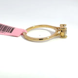 1.31 Carat Round Brilliant Cathedral Lab Grown Diamond Engagement Ring