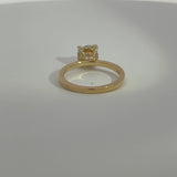 1.22 Carat Round Solitaire Hidden Halo Lab Grown Diamond Engagement Ring