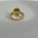 .92 Carat Round Halo Cluster Lab Grown Diamond Ring