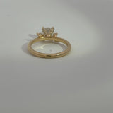 1.10 Carat Round Brilliant Solitaire Lab Grown Diamond Ring