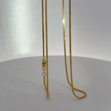 22k Gold Hollow Chain
