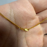 22k Gold Hollow Chain
