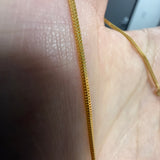 22k Gold Hollow Chain