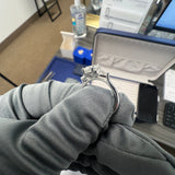 1.16 Carat Round Cathedral 3-Stone Lab Grown Diamond Engagement Ring