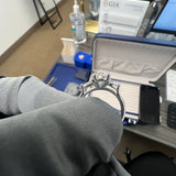 1.16 Carat Round Cathedral 3-Stone Lab Grown Diamond Engagement Ring