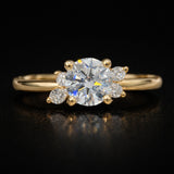 1.10 Carat Round Brilliant Solitaire Lab Grown Diamond Ring