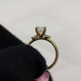 1.10 Carat Round Brilliant Solitaire Lab Grown Diamond Ring