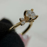 1.10 Carat Round Brilliant Solitaire Lab Grown Diamond Ring