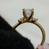1.10 Carat Round Brilliant Solitaire Lab Grown Diamond Ring