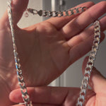 67.7 gram sterling silver Cuban curb chain for men