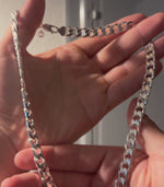 67.7 gram sterling silver Cuban curb chain for men